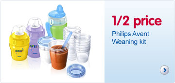 Half price Philips Avent Weaning kit